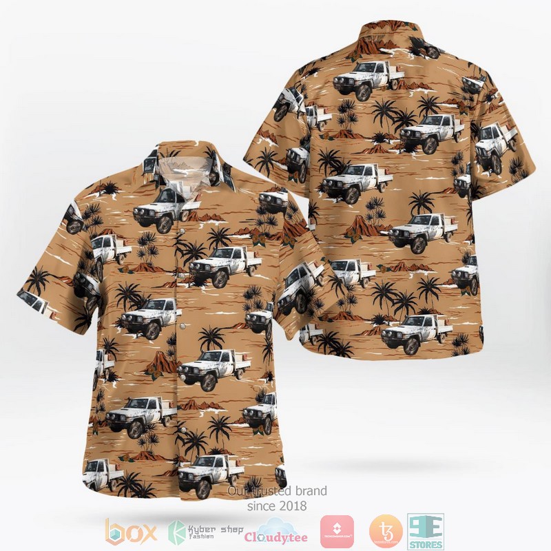 Northern Territory Police Force Toyota Hilux Hawaiian Shirt