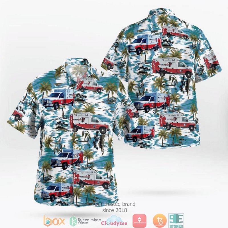 Northrop Grumman Hawaiian Shirt