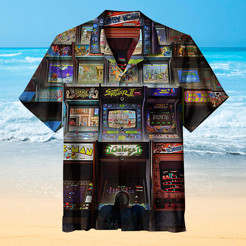 Nintendo Game Hawaiian Shirt