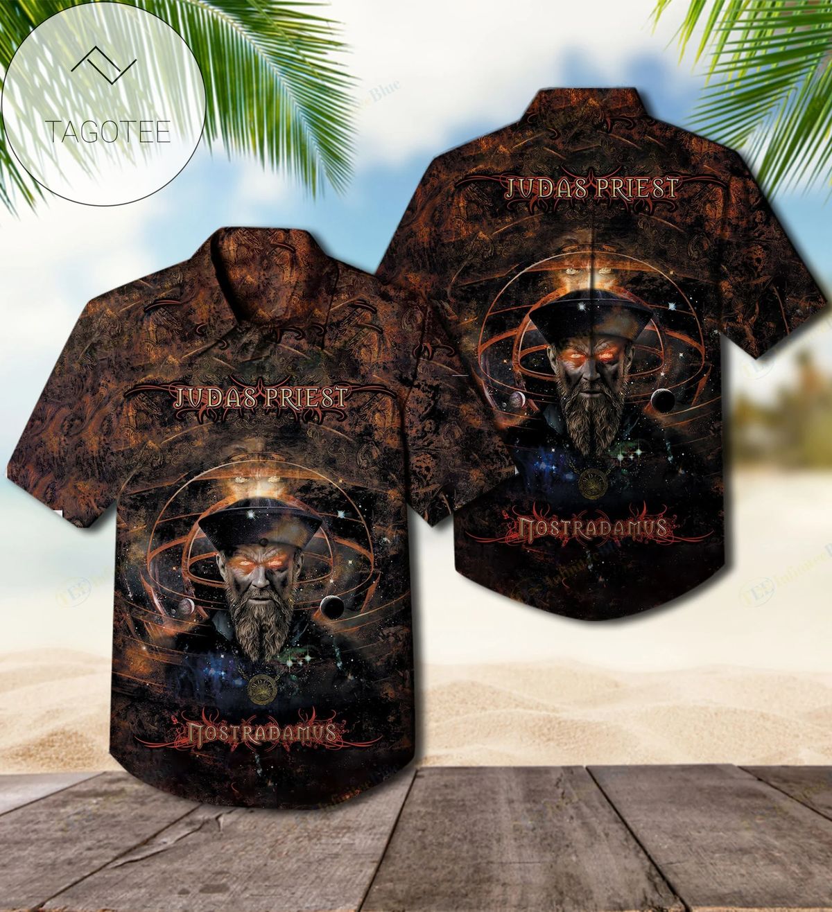 North Queensland Cowboys All Over Print Summer Short Sleeve Hawaiian Beach Shirt