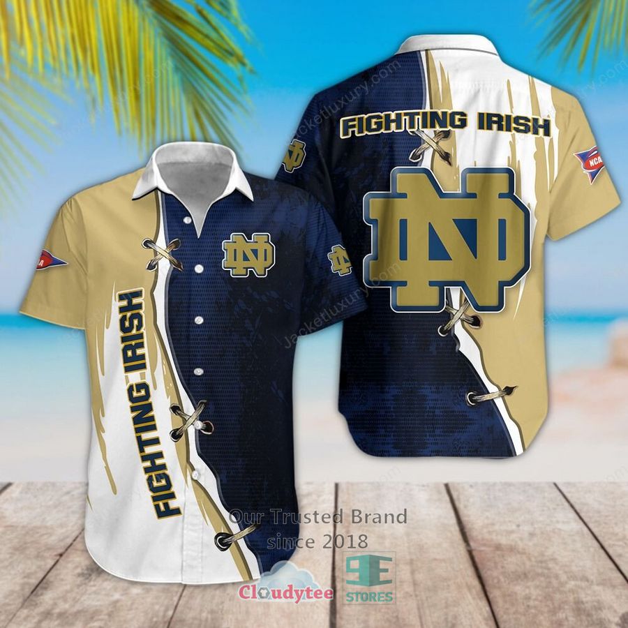 Notre Dame Fighting Irish Hawaiian Shirt