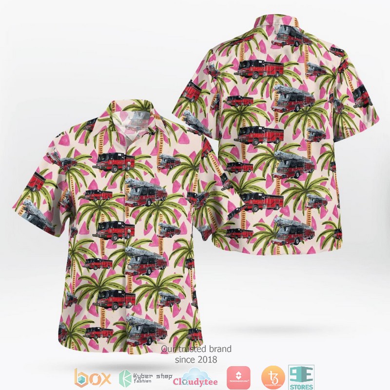 Oak Hill Florida Police Department Hawaiian Shirt