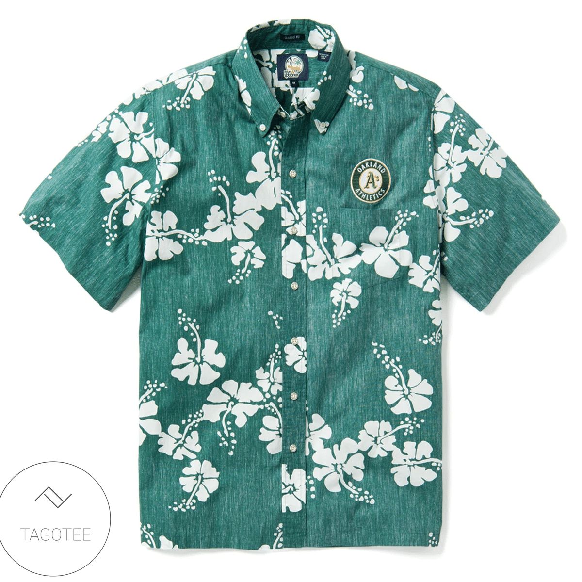 Oakland Athletics 50th Sate Hawaiian Shirt