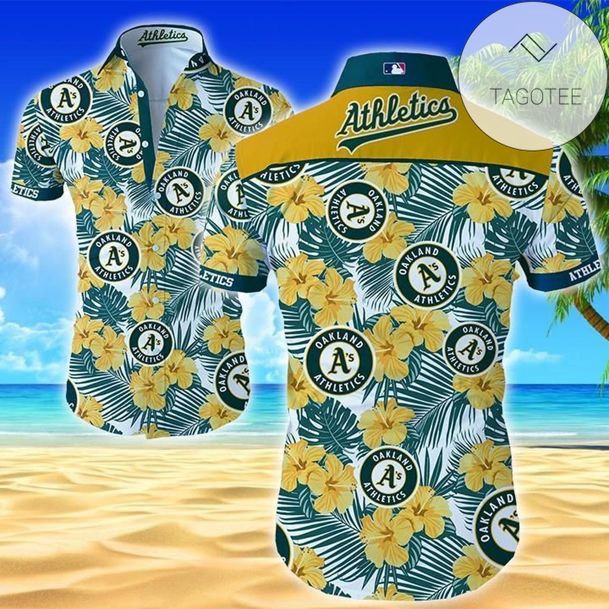 Oakland Athletics Hawaii Fit Body Shirt