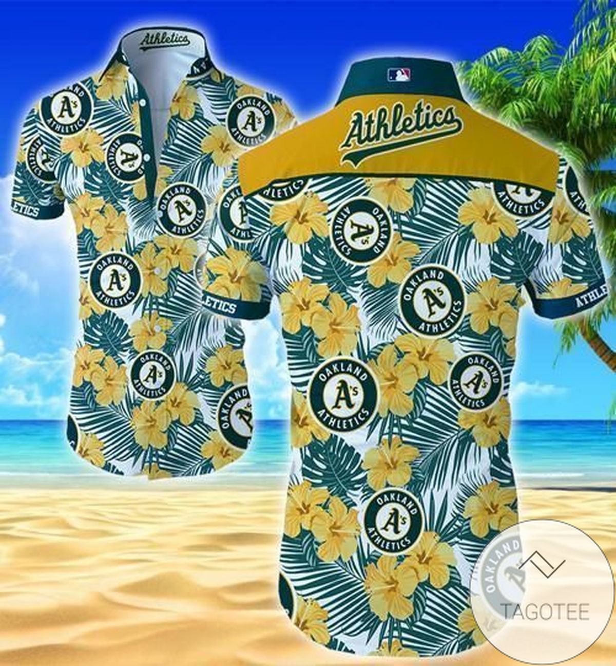 Oakland Athletics Hawaii Fit Body Shirt