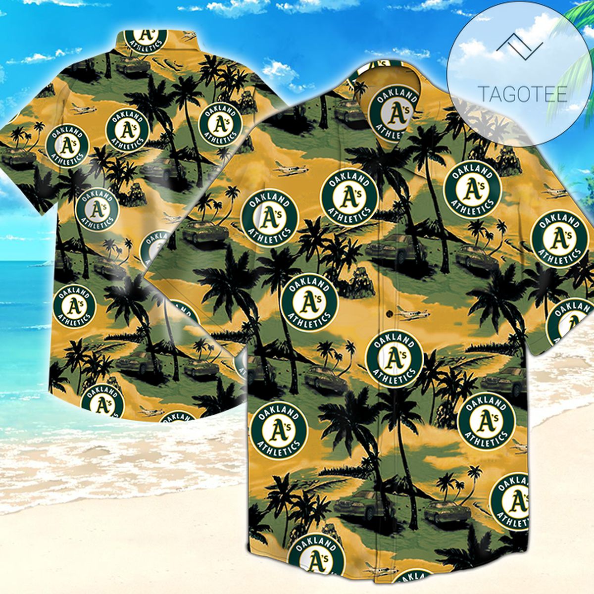 Oakland Athletics Mlb Tommy Bahama Authentic Hawaiian Shirt 2022 Summer Button Up Shirt For Men Hawaiian Summer Trends Shirt 2020