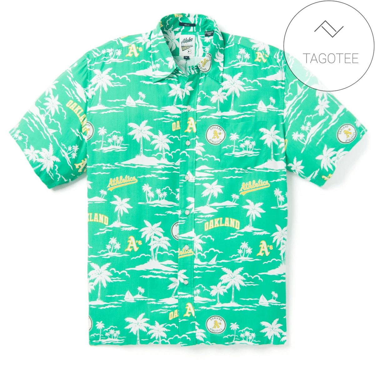 Oakland Athletics Hawaiian Shirt