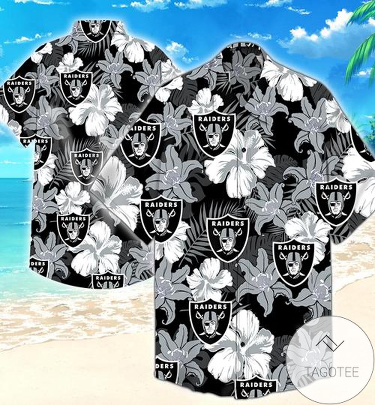 Oakland Raiders Authentic Hawaiian Shirt 2022