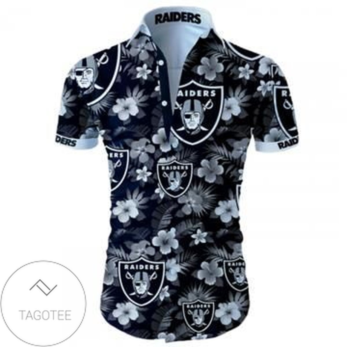 Oakland Raiders Jack Skellington And Zero Authentic Hawaiian Shirt 2022