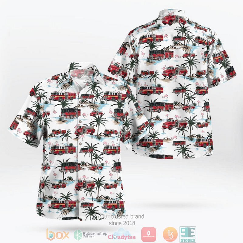 Oceanport Volunteer First Aid and Rescue Squad Oceanport New Jersey Hawaiian Shirt