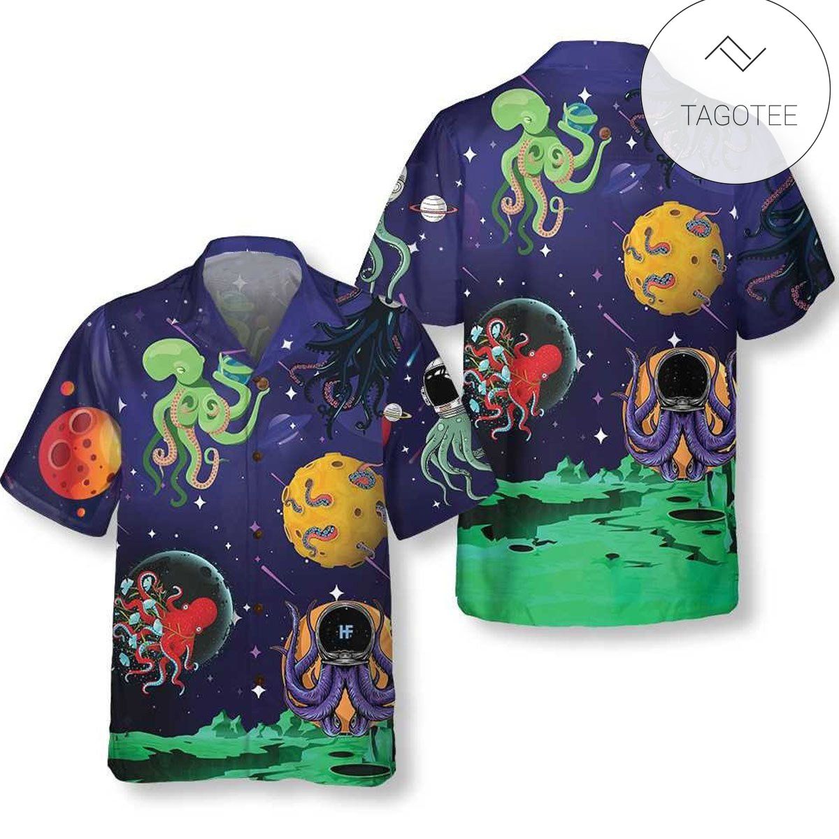 Octopus Aloha Shirt Hawaiian Shirt For Octopus Lovers