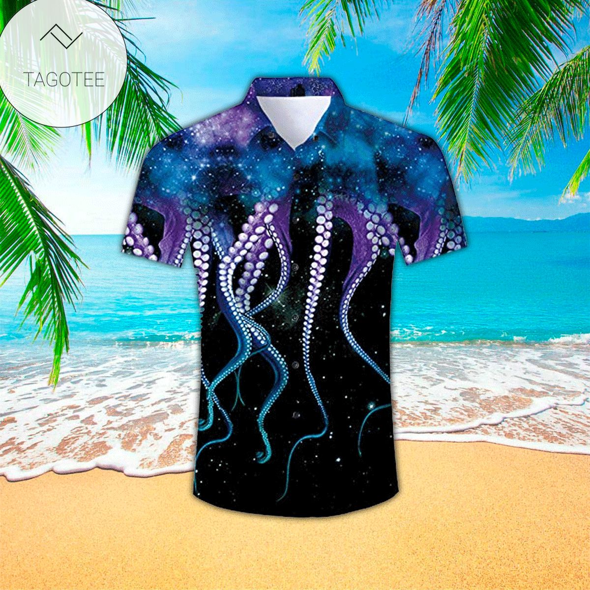 Octopus Mandala Hawaii Shirt