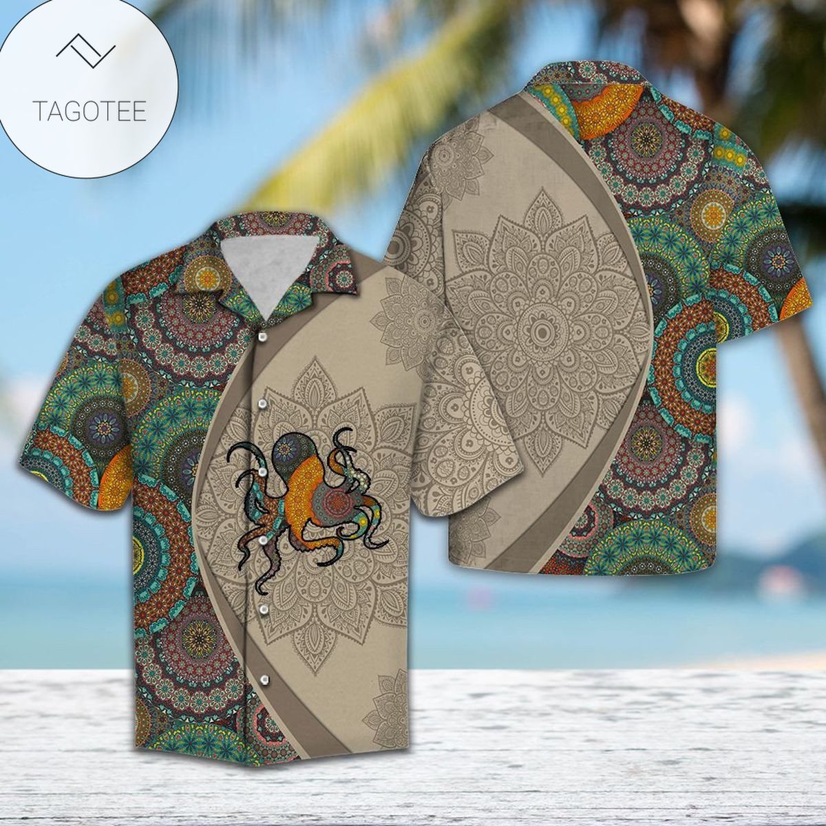 Octopus Hawaiian Shirt For Men Octopus Lover Gifts