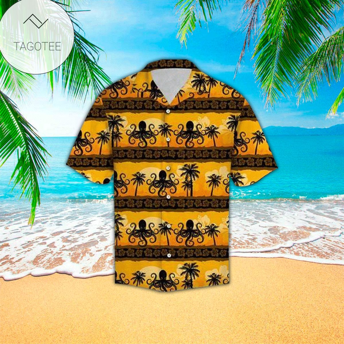 Octopus Pirate Hawaiian Shirt