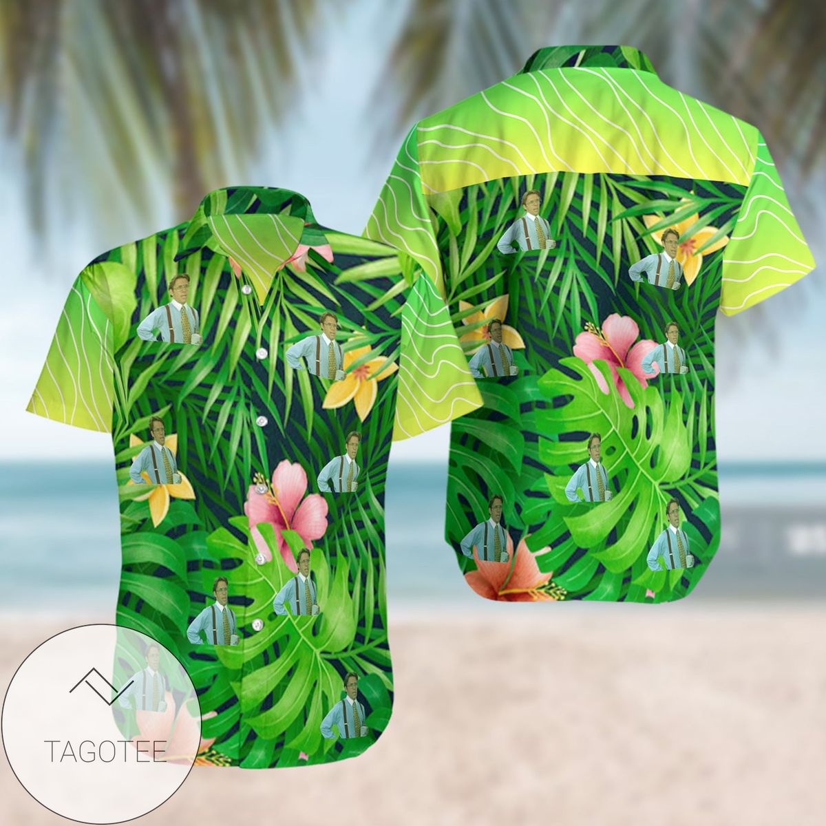 Oh Geez Rick And Morty Hawaiian Shirt