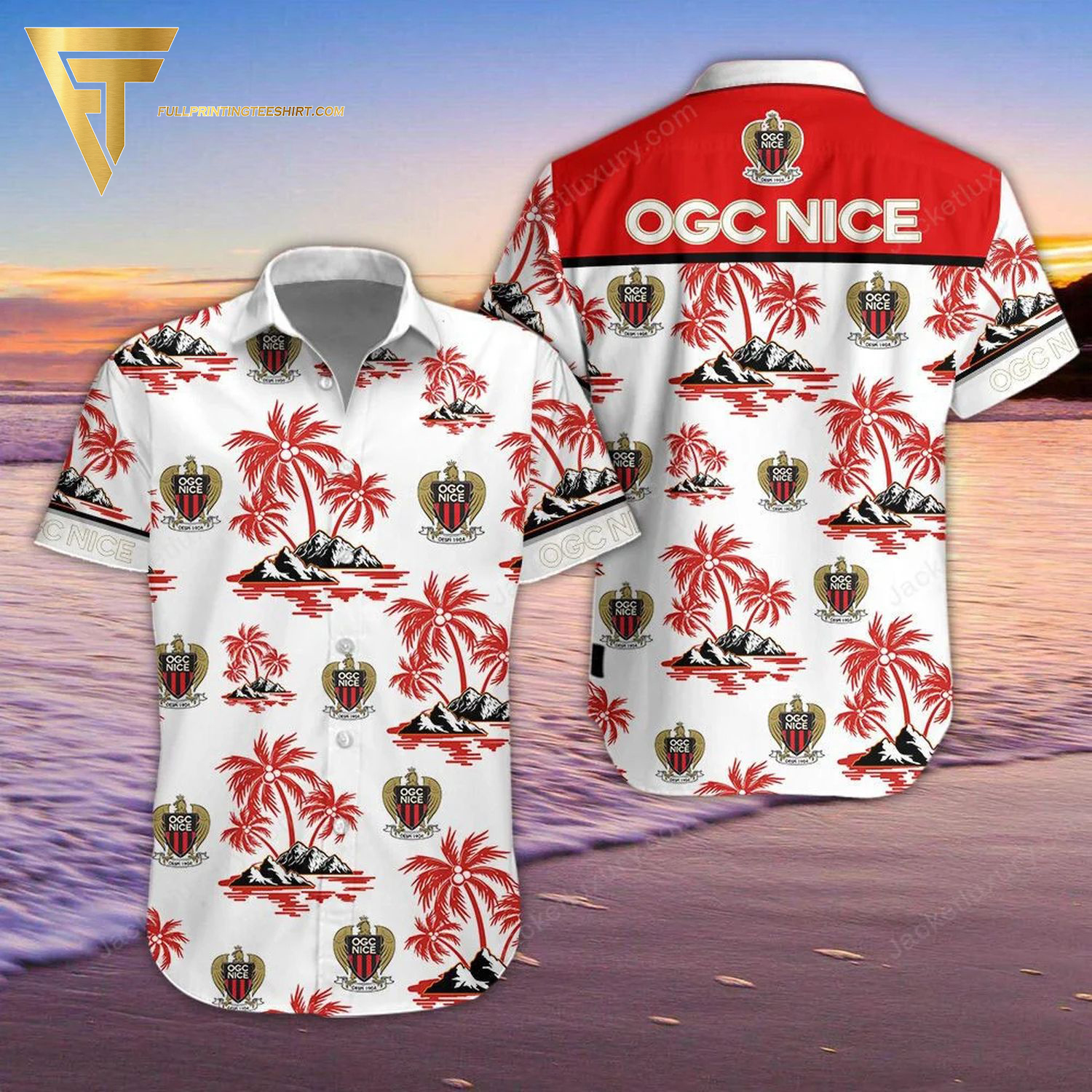 Ohio State Buckeyes NFL Summer Vacation Hawaiian Shirt