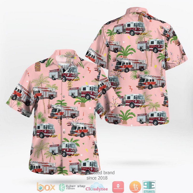 Ohio Columbus Division of Fire Hawaiian shirt