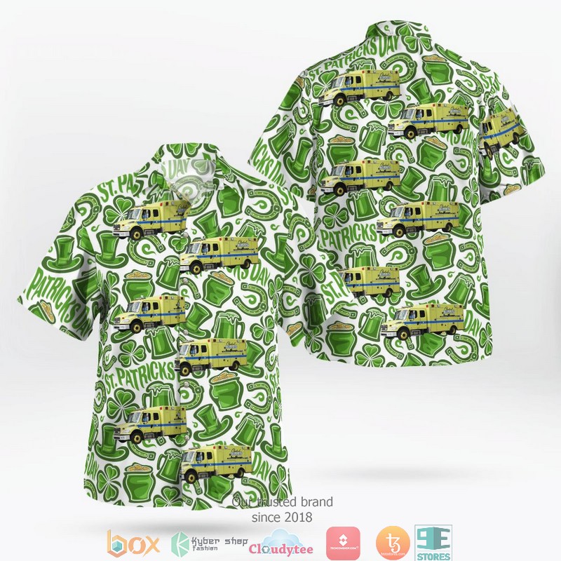 Ohio City Of Delaware Fire Department Christmas 3D Hawaii Shirt