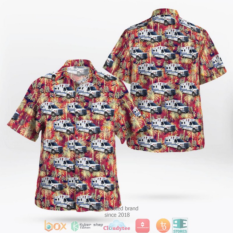 Ohio Columbus Division of Fire Hawaiian shirt