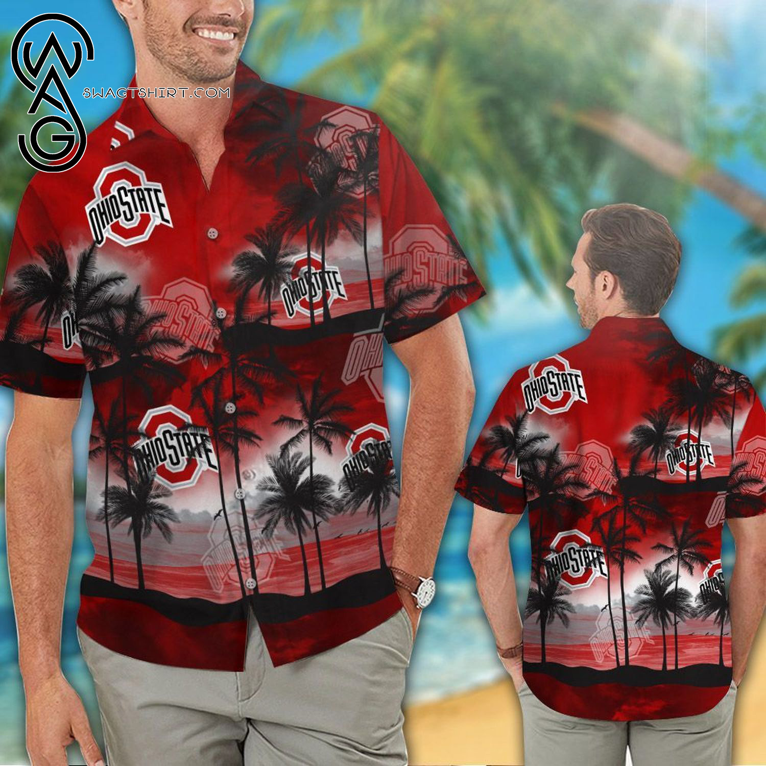 OGC Nice Sport Lover All Over Print Hawaiian Shirt