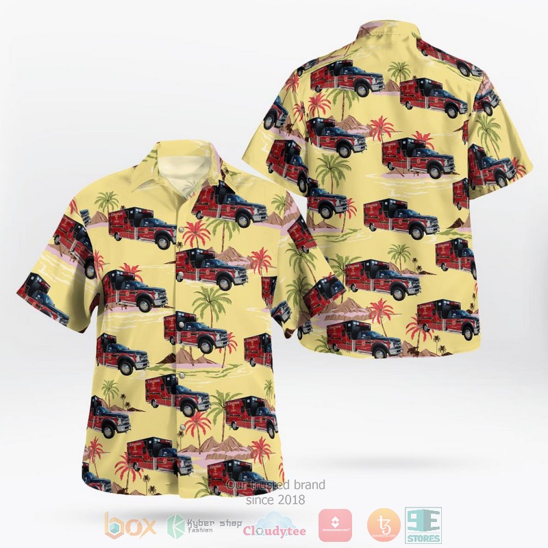 Oklahoma City Fire Department Hawaiian Shirt