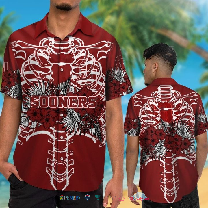 Oklahoma State Coconut Hawaiian Shirt