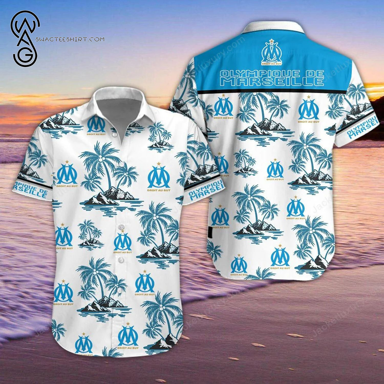 Old Style Pilsner All Over Print Summer Vacation Hawaiian Shirt