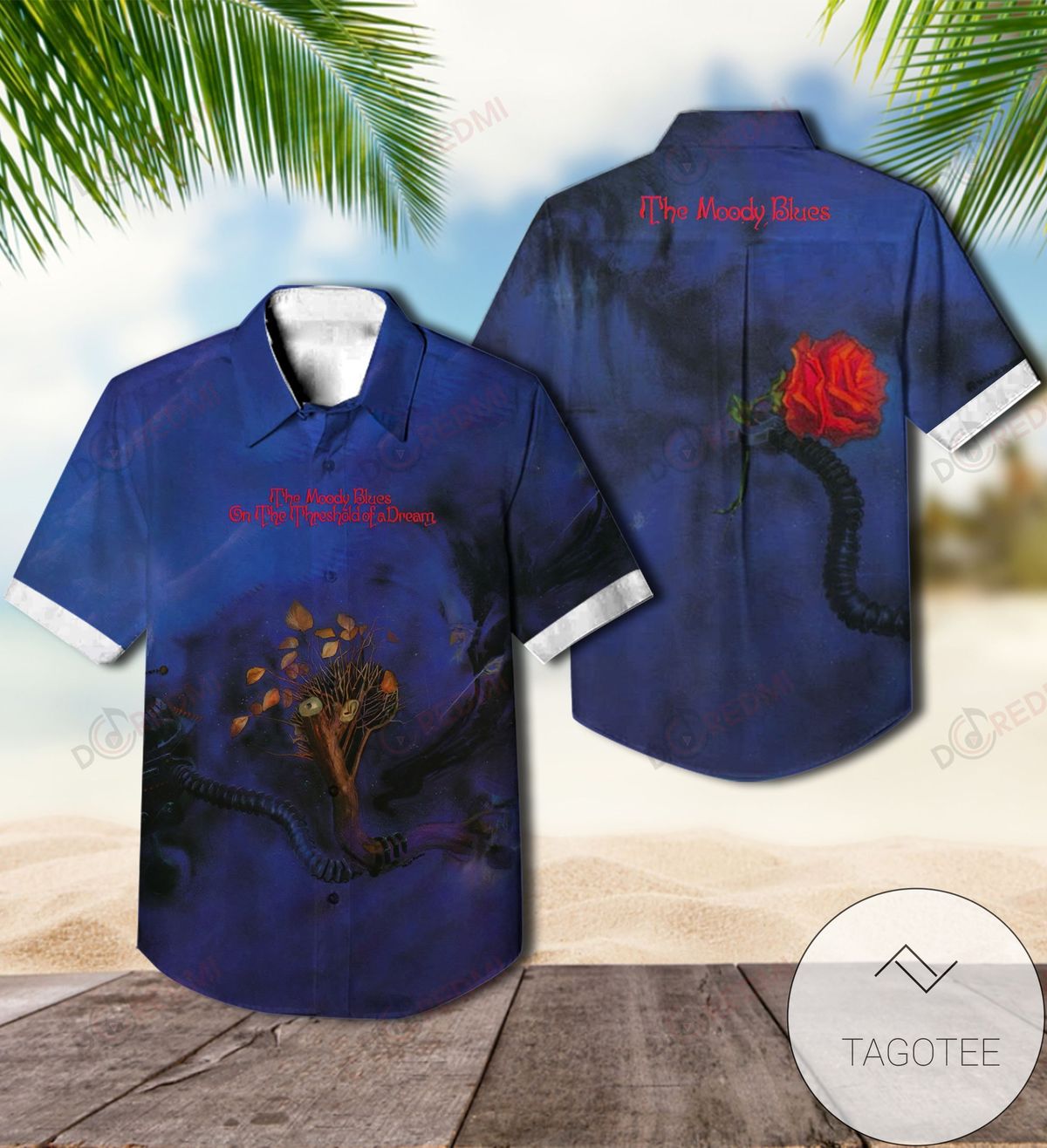 Once Upon A Time In Hollywood All Over Print 3D Summer Short Sleeve Hawaiian Beach Shirt