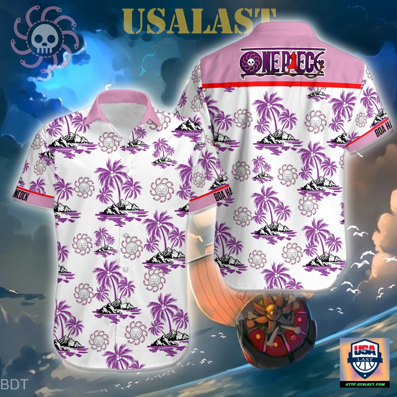 One Piece Brook Hawaiian Shirt