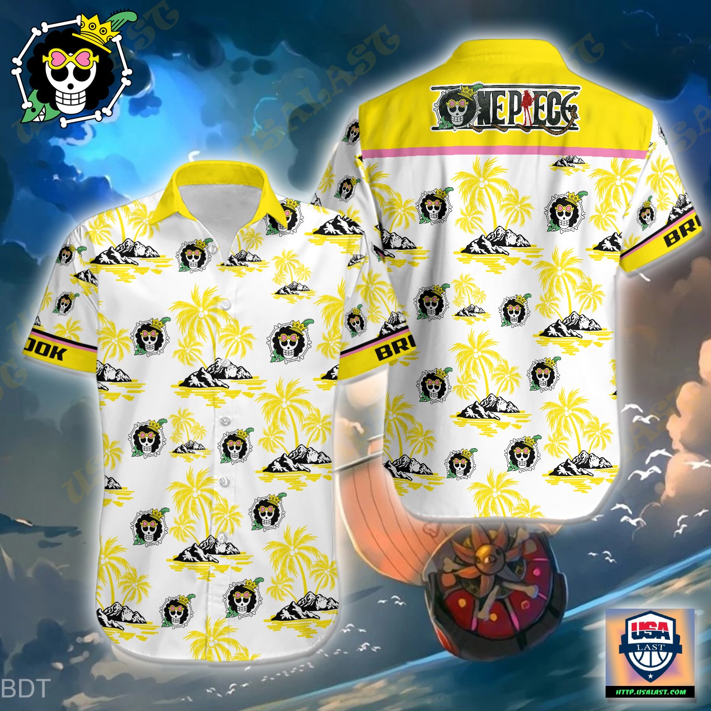 One Piece Buggy Hawaiian Shirt