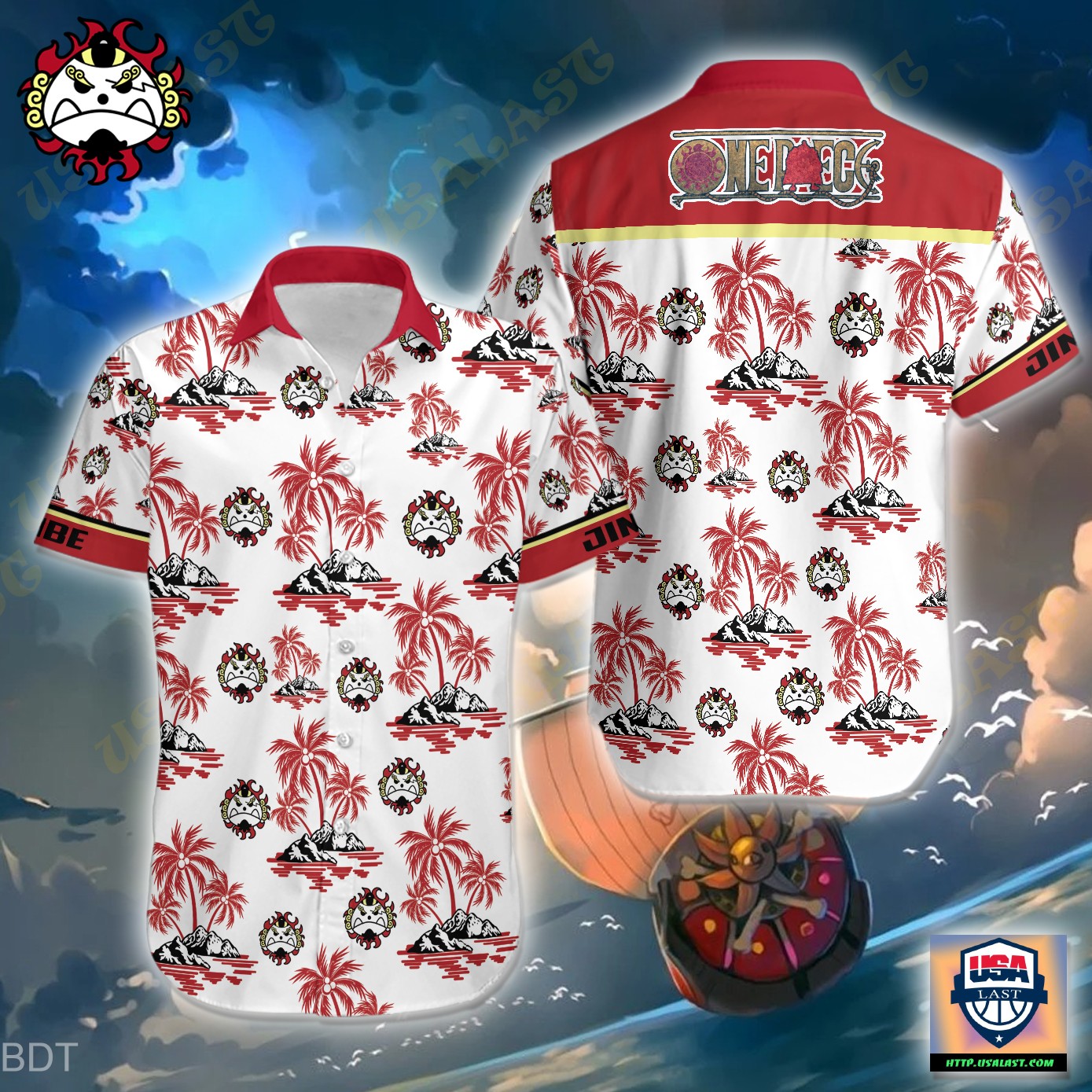 One Piece Franky Hawaiian Shirt