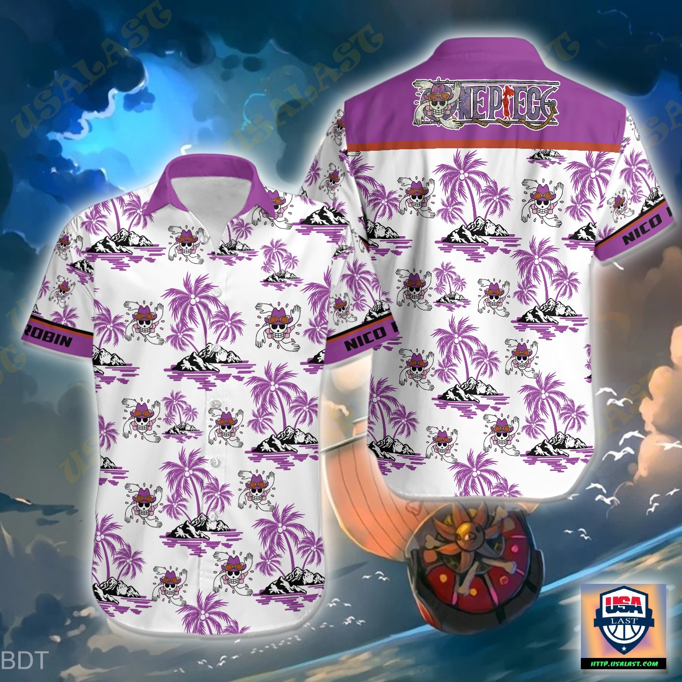 One Piece Portgas D. Ace Hawaiian Shirt