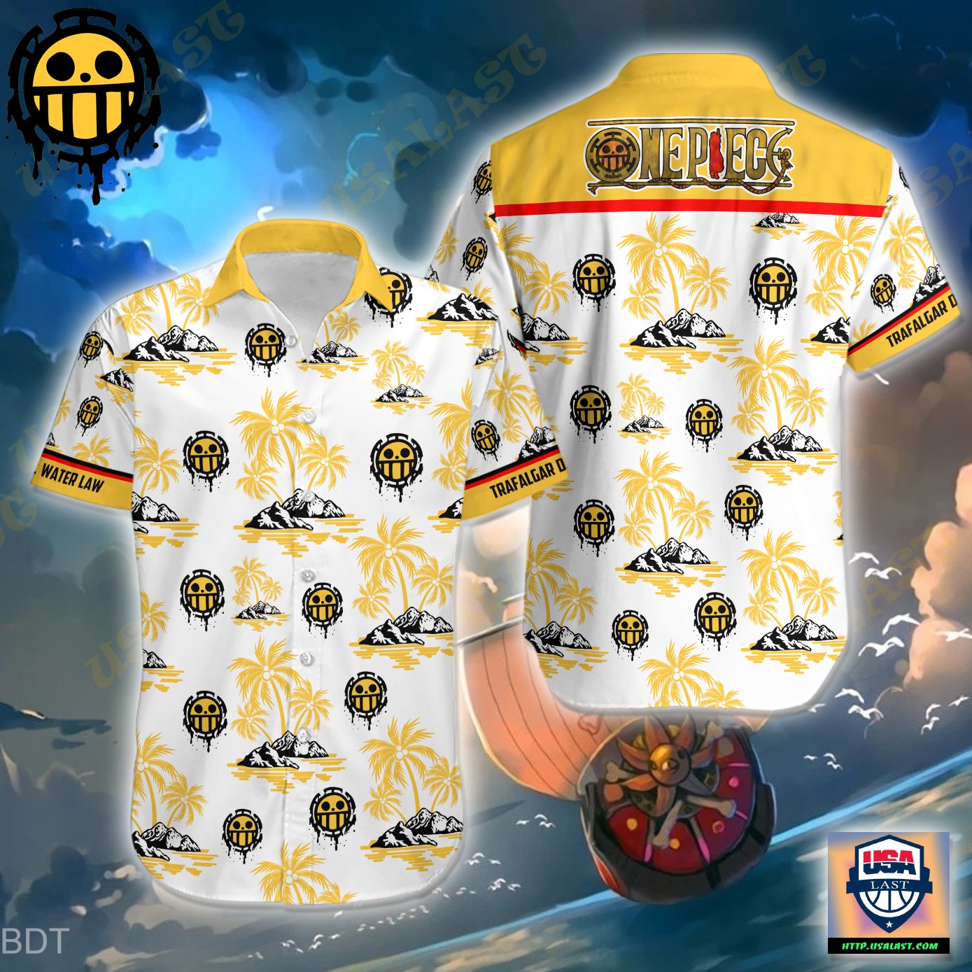 One Piece Usopp Hawaiian Shirt