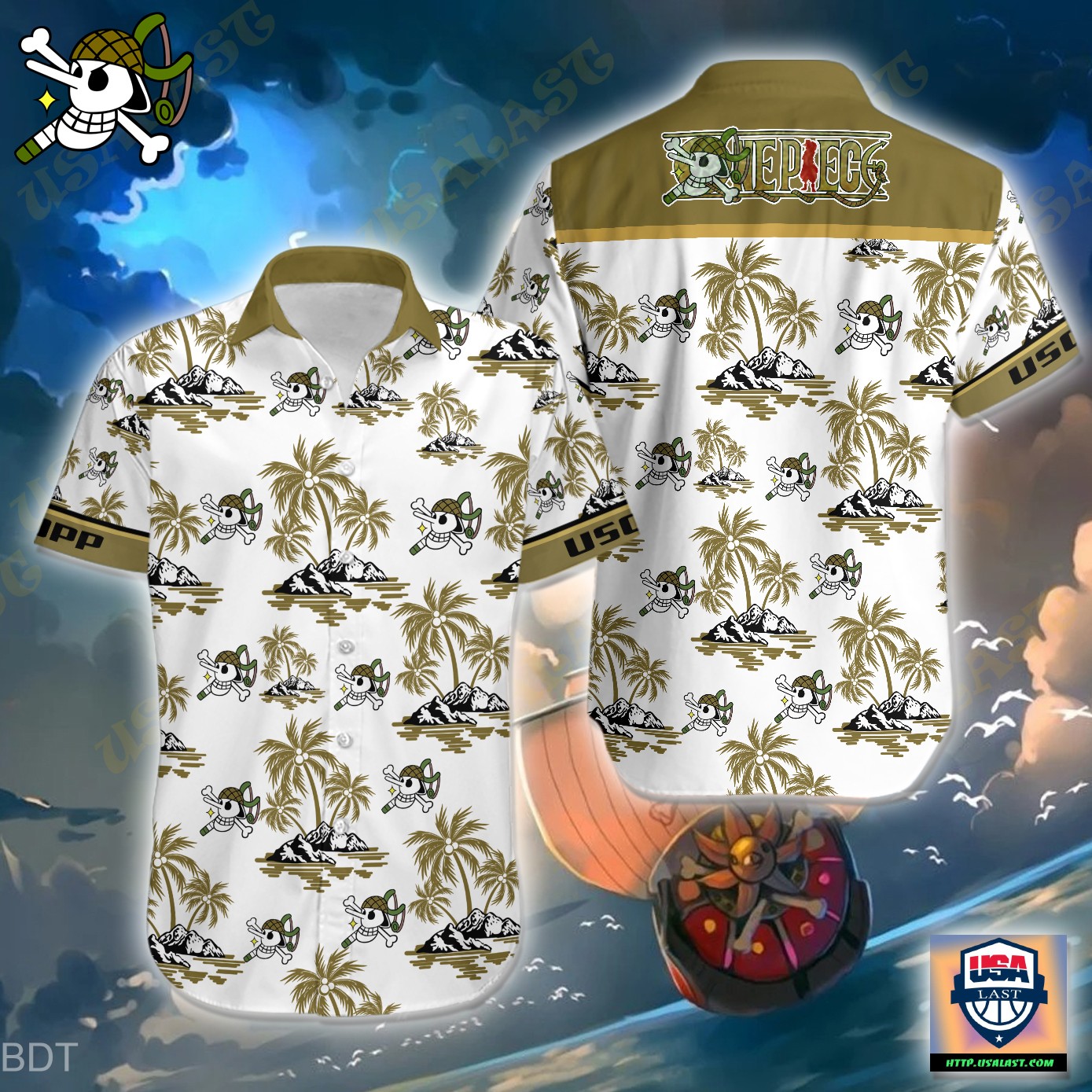 One Piece Vinsmoke Sanji Chibi Hawaiian Shirt