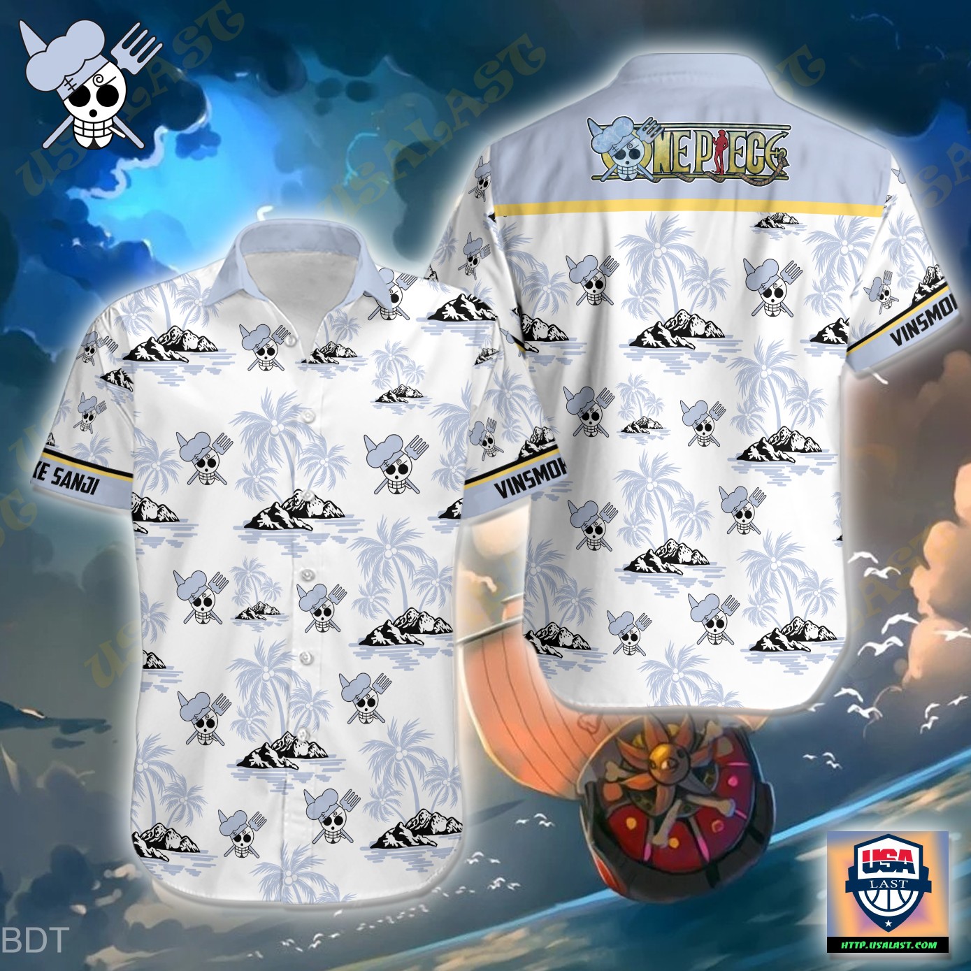 One Piece Whitebeard Edward Newgate Hawaiian Shirt