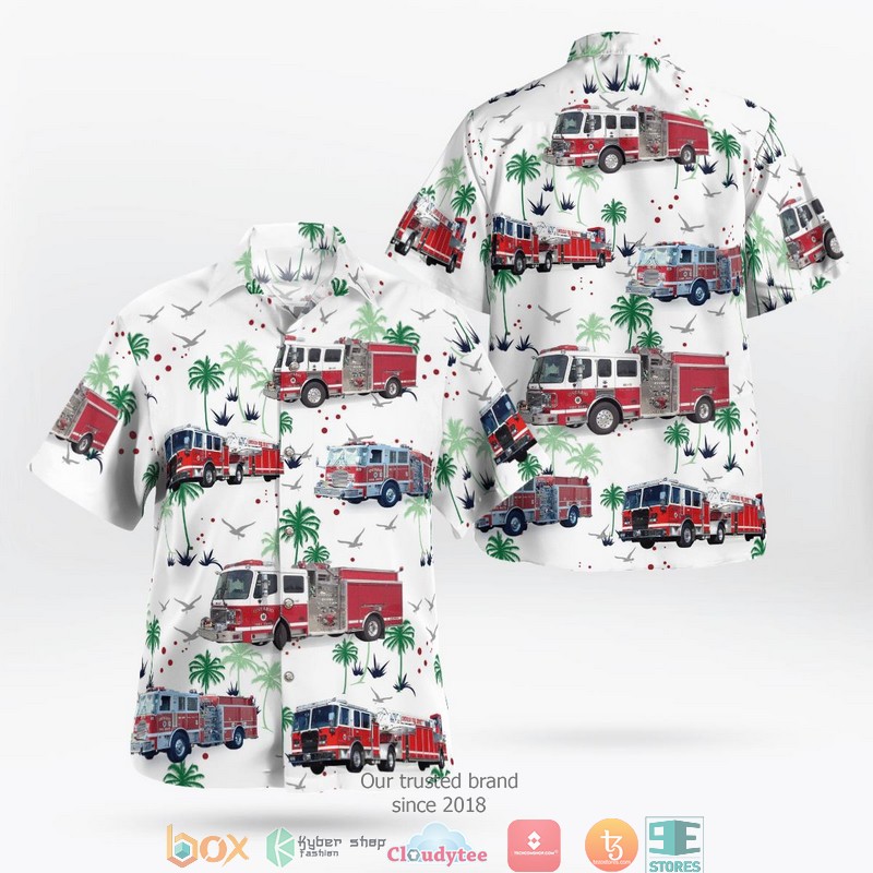 Orange County Fire Rescue Department Florida Hawaiian Shirt