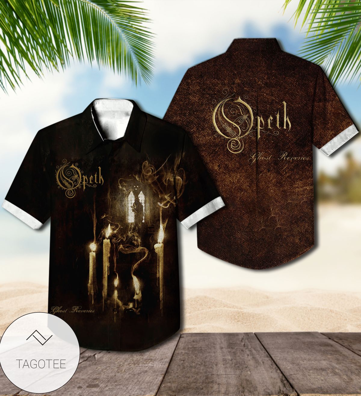 Opeth Blackwater Park Album Cover Hawaiian Shirt