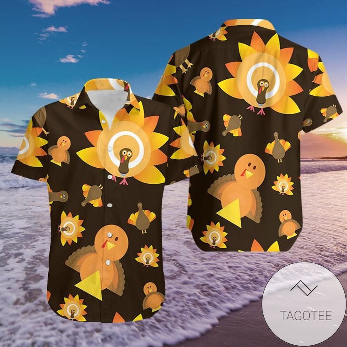 Order Hawaiian Aloha Shirts Thanksgiving Turkey With Labrador Retriever