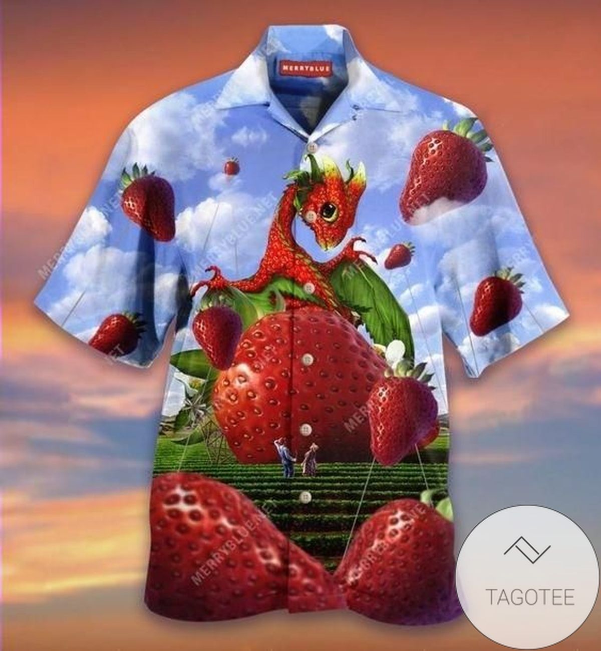 Order Here Comes Santa Claus Unisex Authentic Hawaiian Shirt 2022