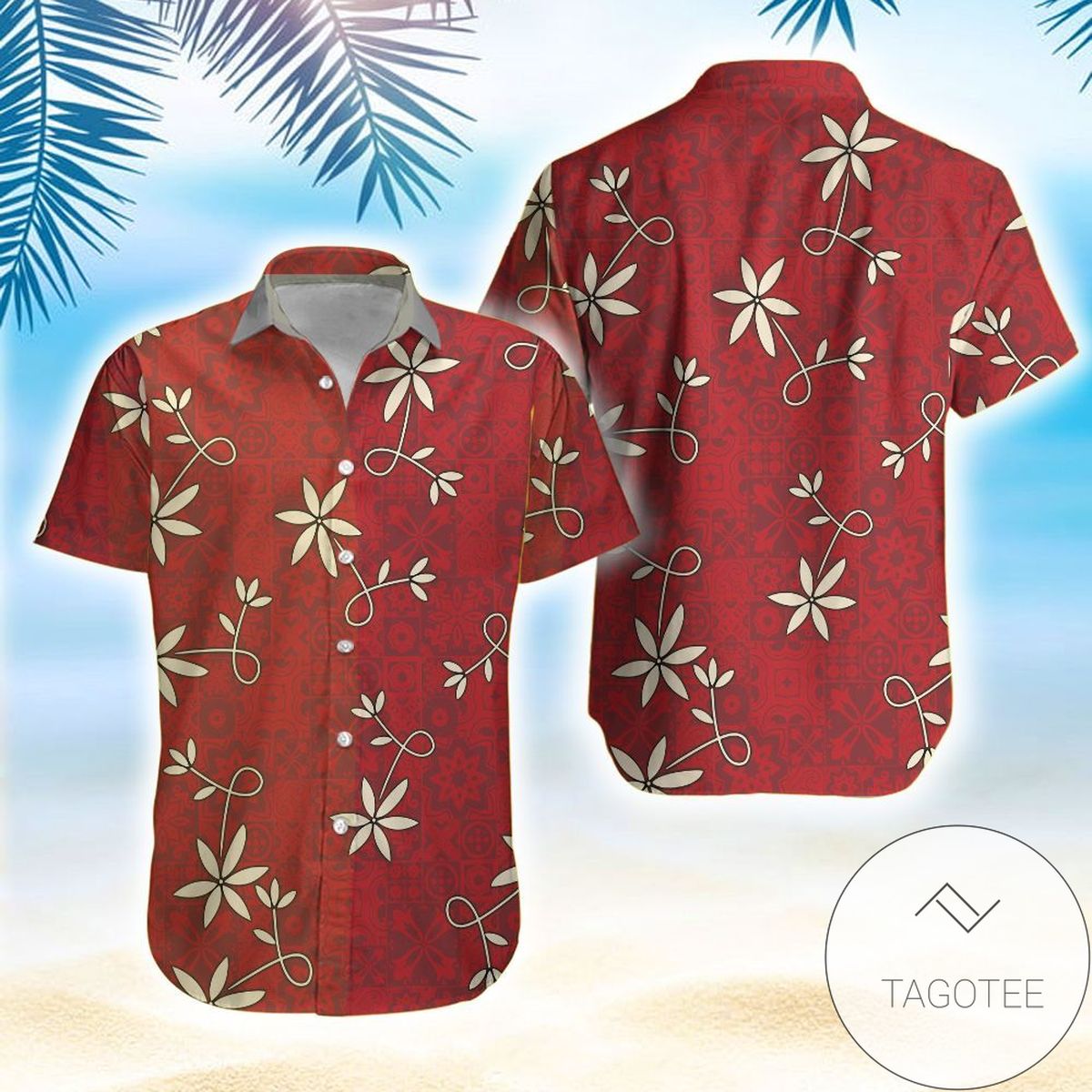 Order Honey Bee Pattern Unisex Hawaiian Aloha Shirts H