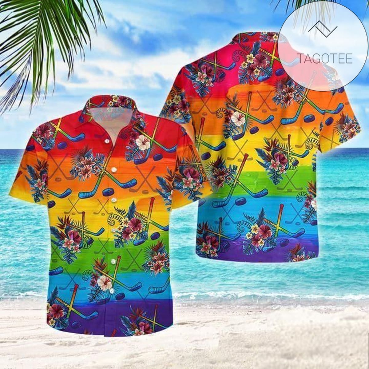 Order Lgbt Pride Tropical Full Authentic Hawaiian Shirt 2022s