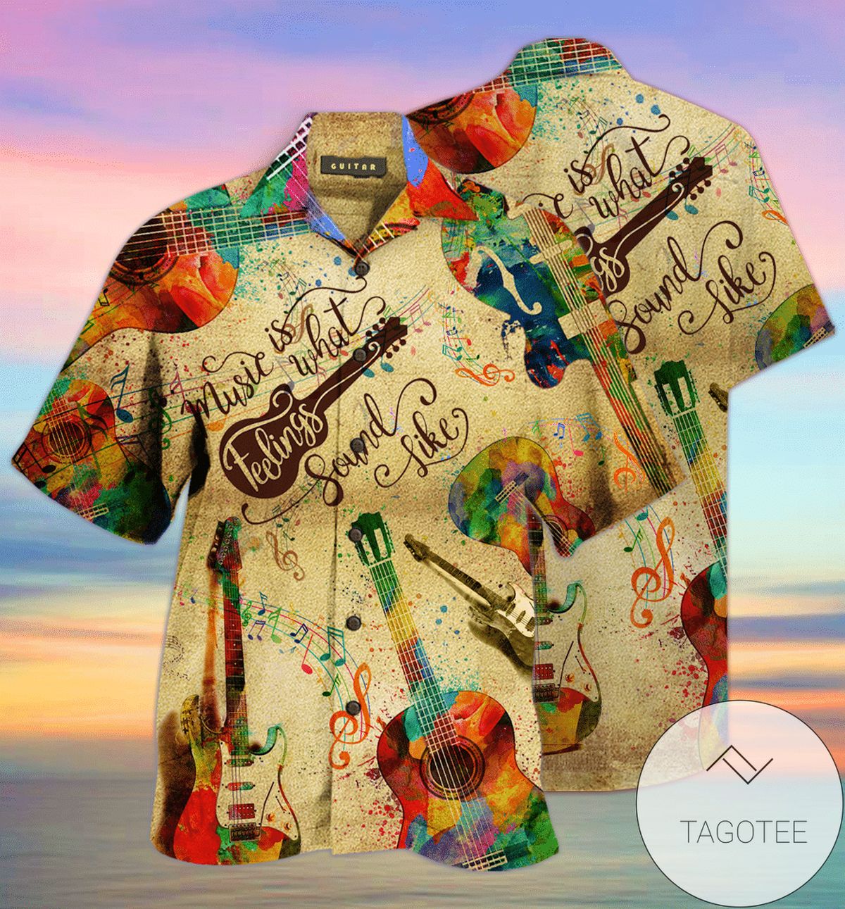 Order Music Love Tropical Hawaiian Aloha Shirts