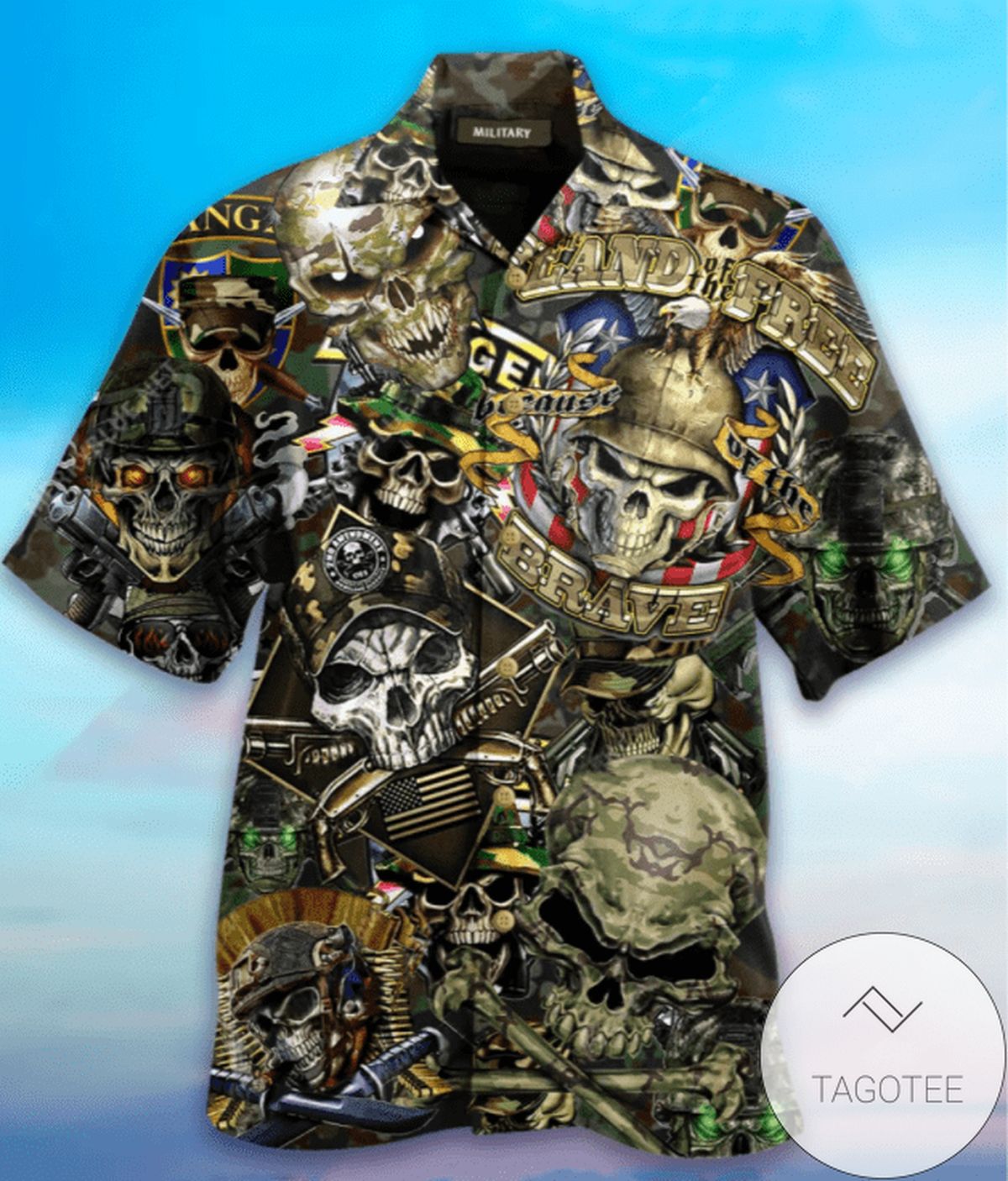 Order Skull King Of Hear 3d All Over Authentic Hawaiian Shirt 2022