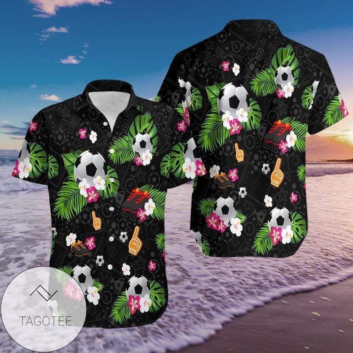 Order Soccer Football Icon 2022 Authentic Hawaiian Aloha Shirts