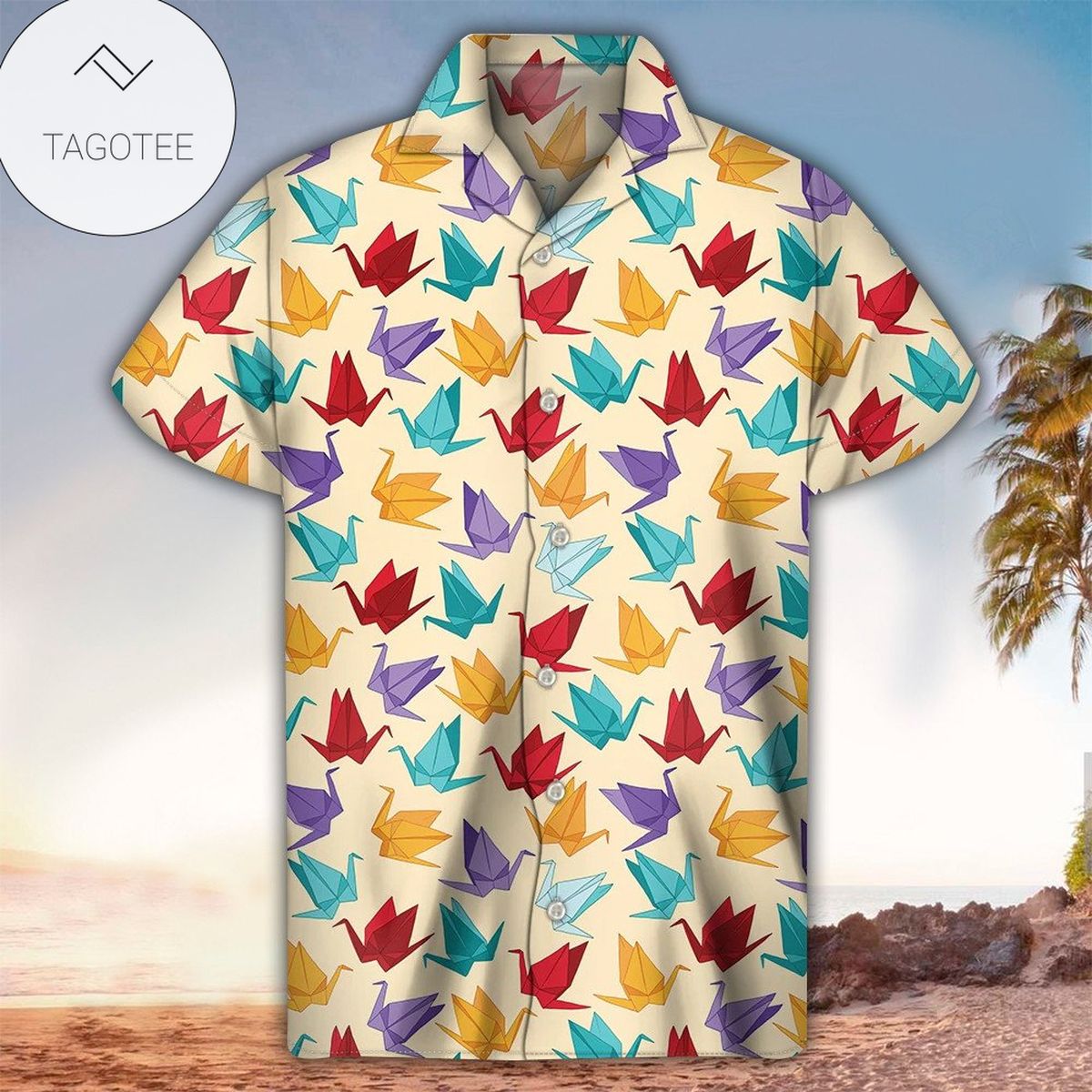 Origami Shirt Origami Hawaiian Shirt For Origami Lovers