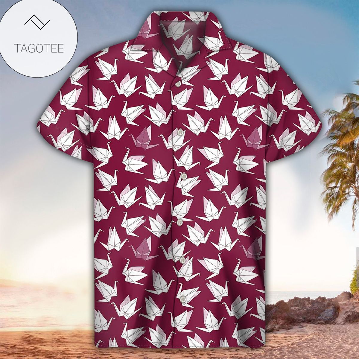 Origami Shirt Origami Hawaiian Shirt For Origami Lovers