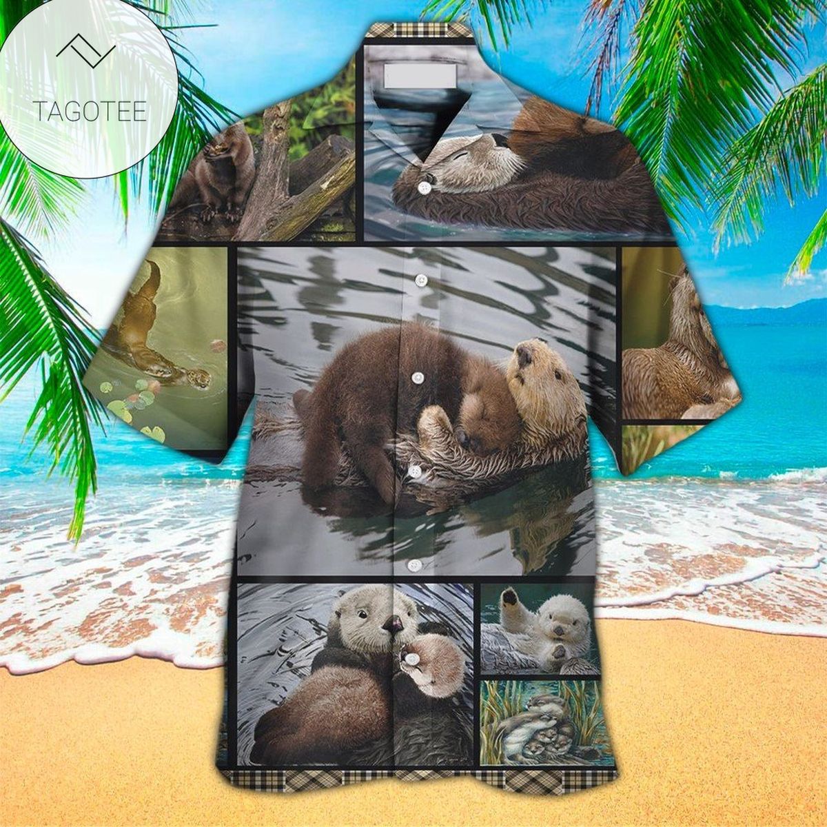 Otter Aloha Shirt Hawaiian Shirt For Otter Lovers