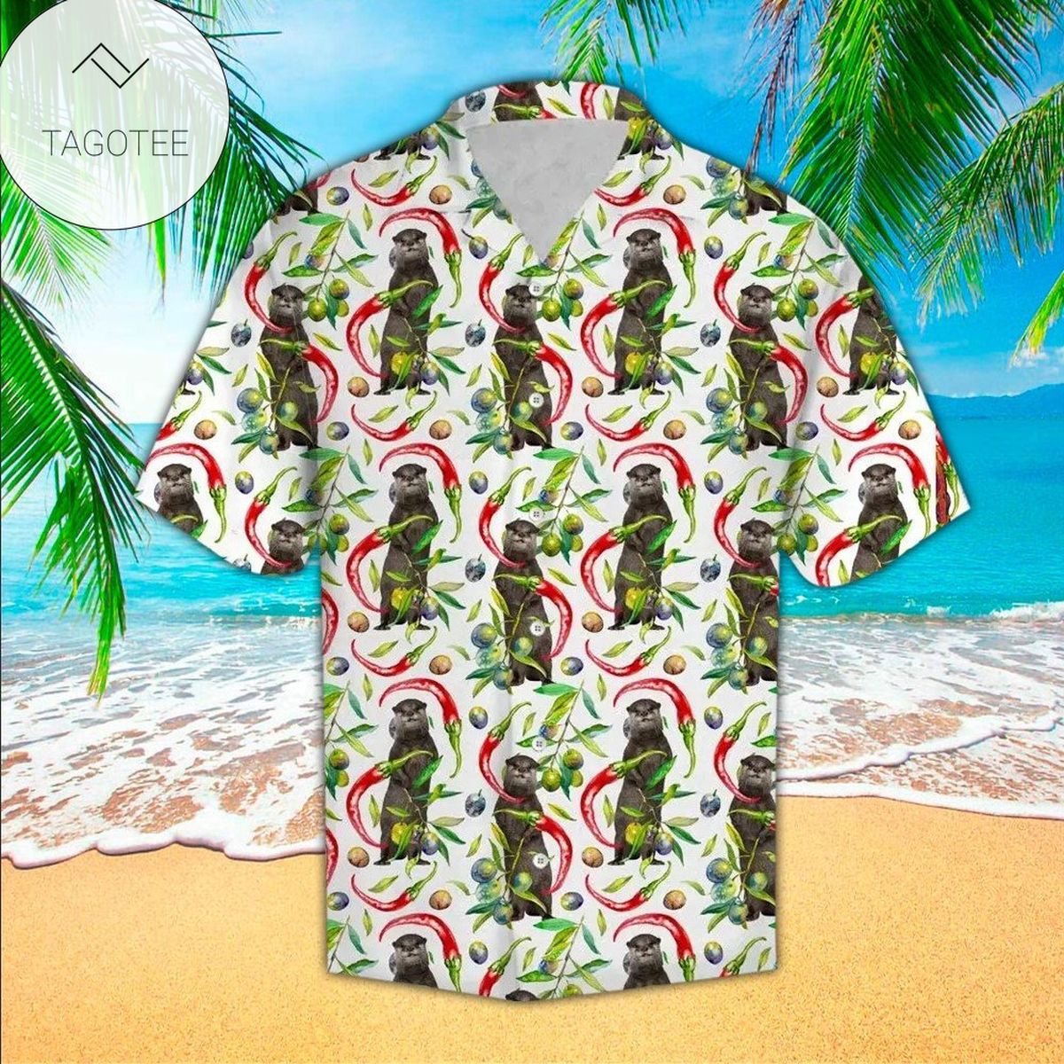 Otter Hawaiian Shirt Perfect Otter Clothing