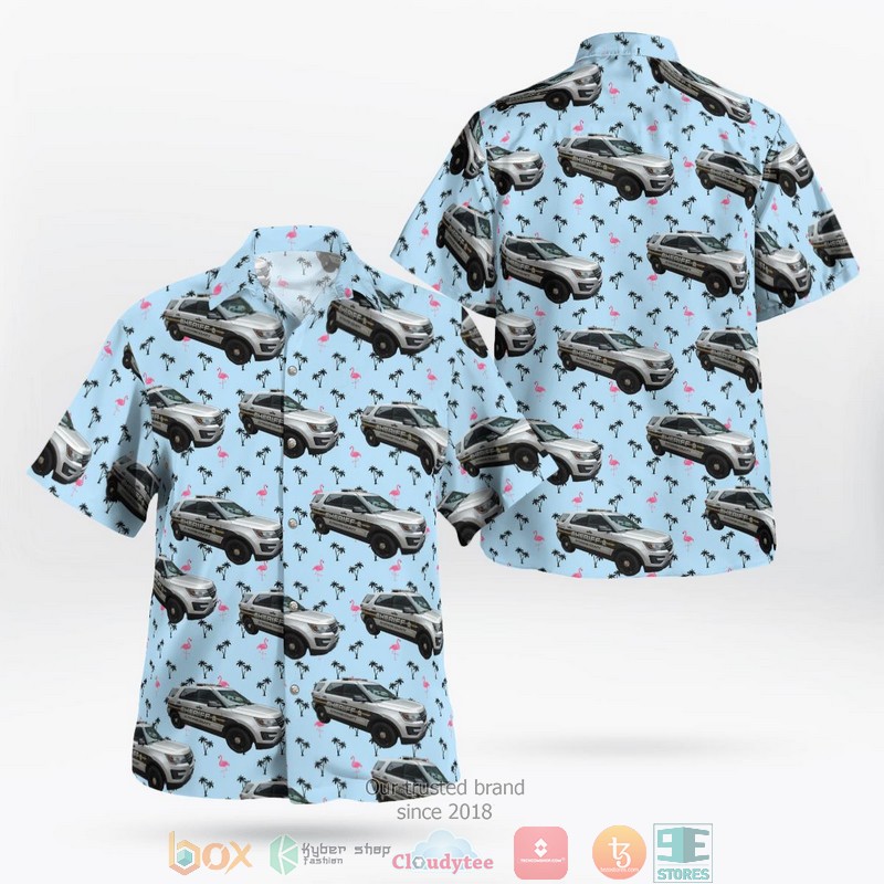 Outlande Book Icons Pattern Hawaiian Shirt