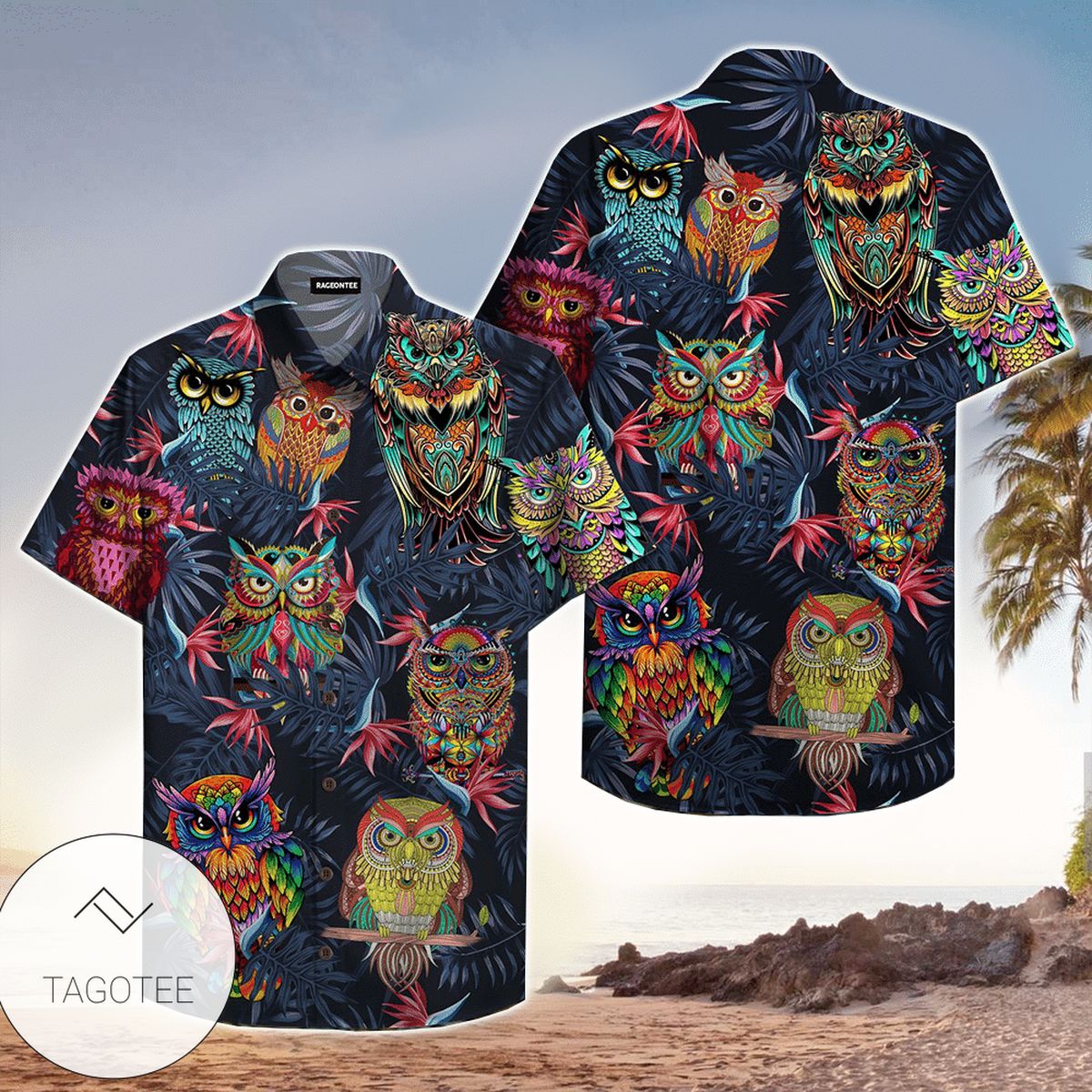 Owl Vintage 2022 Authentic Hawaiian Shirts